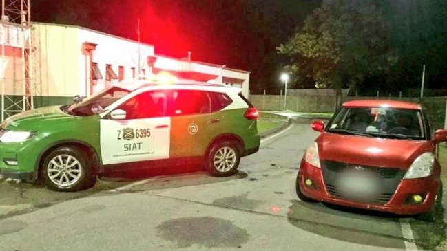 Carabineros detuvo a conductor tras colisionar a ciclista y huir sin auxiliarlo en Chillán