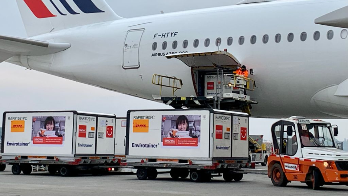 Chile recibió otros dos millones de dosis de la vacuna Sinovac