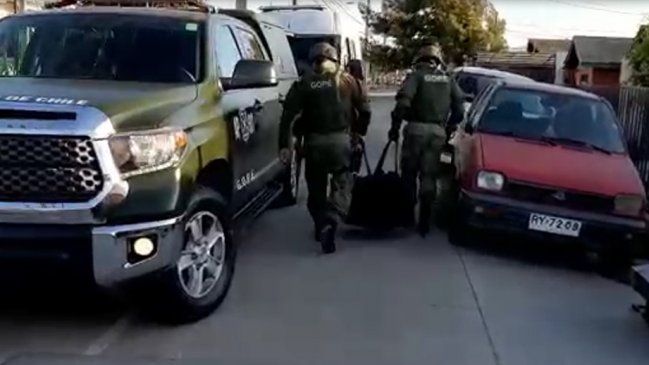 Encuentran munición de mortero mientras hacían aseo en casa de La Serena