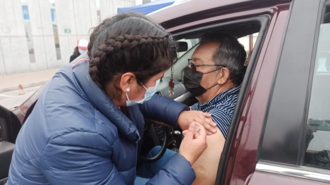 Covid-19: Habilitan punto de vacunación 