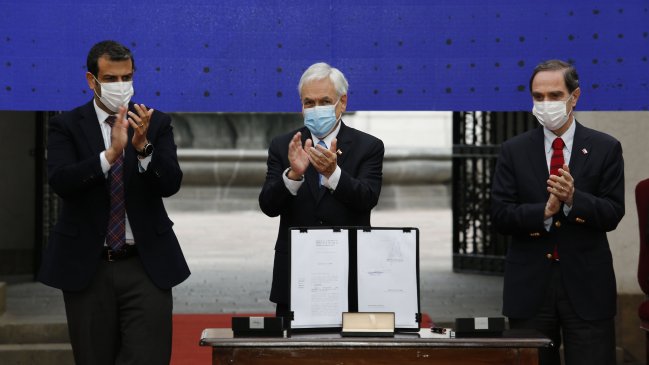 Piñera firmó proyecto para sacar a Seguridad Pública del Ministerio del Interior