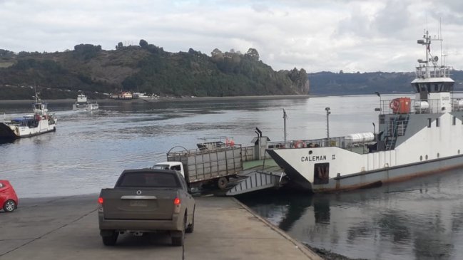 Gobierno subsidiará tres barcazas para conectar Quinchao con la Isla Grande de Chiloé
