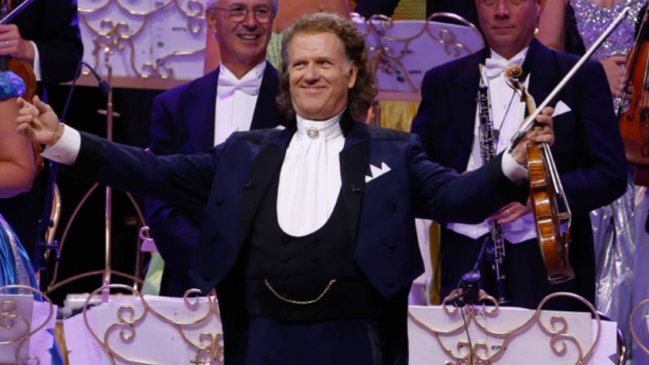 Shows de André Rieu en Chile fueron nuevamente postergados
