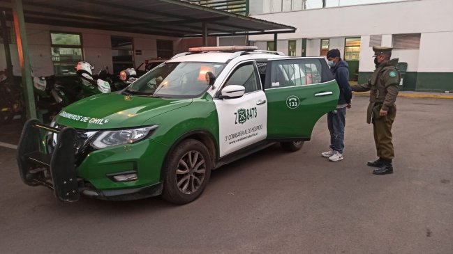 Tres menores y un adulto se volcaron en vehículo que sustrajeron momentos antes