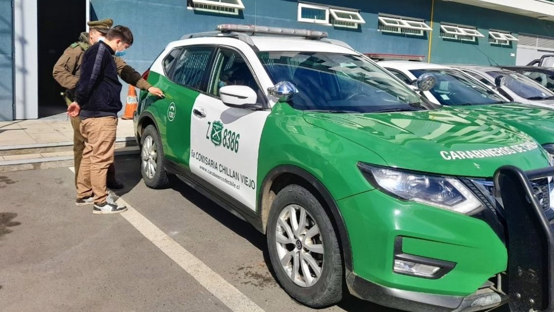 Chillán Viejo: Detienen a tres presuntos implicados en robo de camión distribuidor de cigarrillos