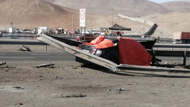 Identifican a efectivos de la FACh fallecidos en accidente carretero