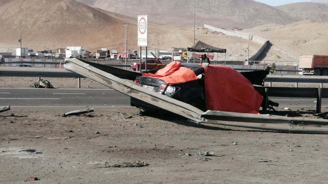 Identifican a efectivos de la FACh fallecidos en accidente carretero