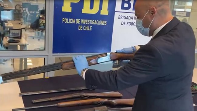 PDI detuvo a hombre acusado de usar teléfono de su madre para ofrecer municiones por WhatsApp en La Serena