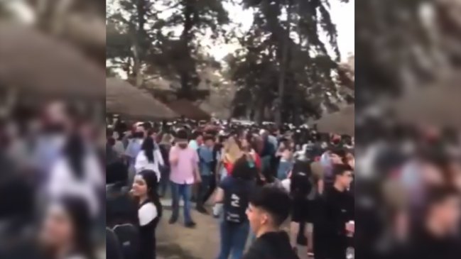 Minsal anunció sumario sanitario para organizadores de masiva fiesta en Parque Padre Hurtado