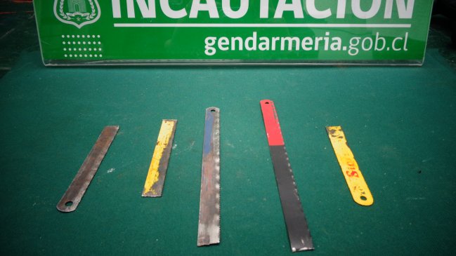 Desbaratan plan de fuga que involucraba a nueve reos de Valparaíso: se incautó pasaporte y sierras