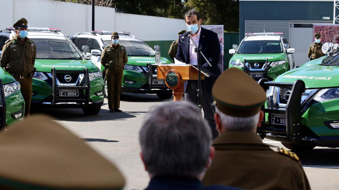 Ministro Delgado en Chillán: 