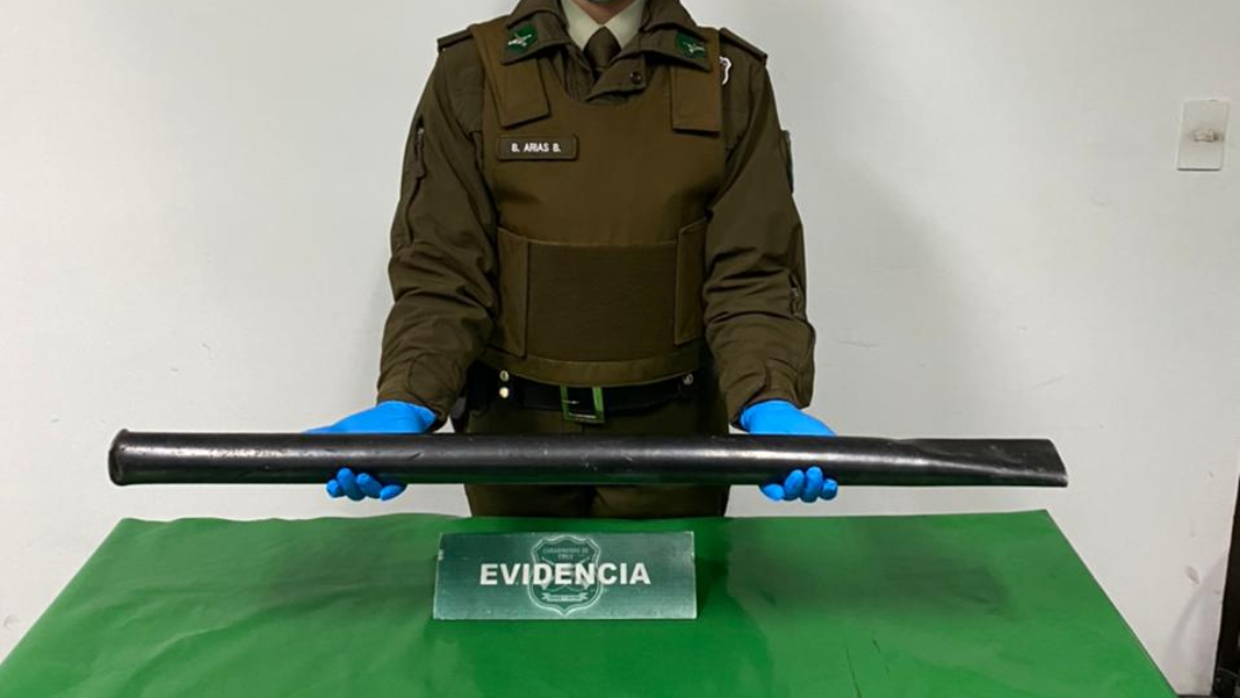 Carabineros detuvo a sujeto que golpeó a su ex jefe con un fierro: Está en riesgo vital