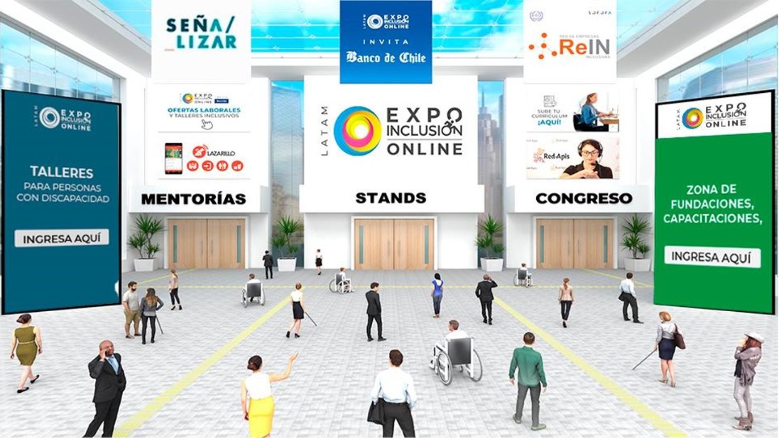 Este lunes inició la quinta versión de la Expo Inclusión: 60 emprendedoras invitadas