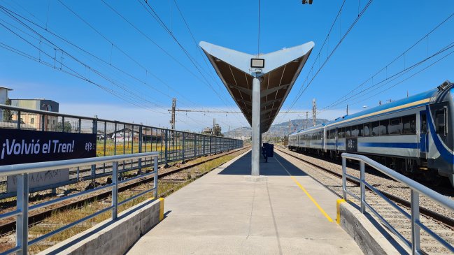 EFE anuncia proyecto piloto de servicio de metrotren entre Estación Central y San Fernando