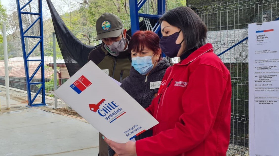 Bienes Nacionales entregó terreno de radicación a guardaparque de la Reserva Nacional Ñuble