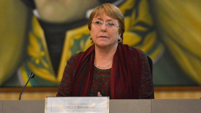 Bachelet pidió un 
