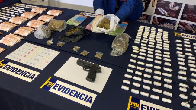 Punta Arenas: Operativo dejó 12 detenidos e incautación de drogas y 12,7 millones de pesos en efectivo