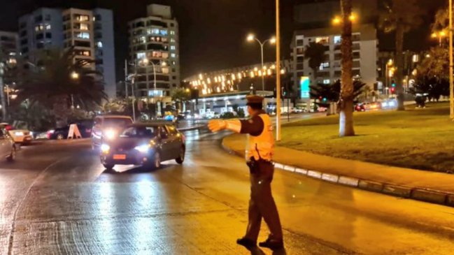 Carabineros detuvo a 212 personas durante el fin de semana largo en Antofagasta