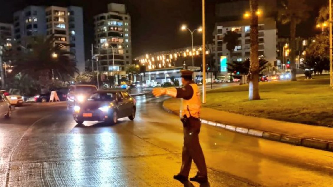 Carabineros detuvo a 212 personas durante el fin de semana largo en Antofagasta