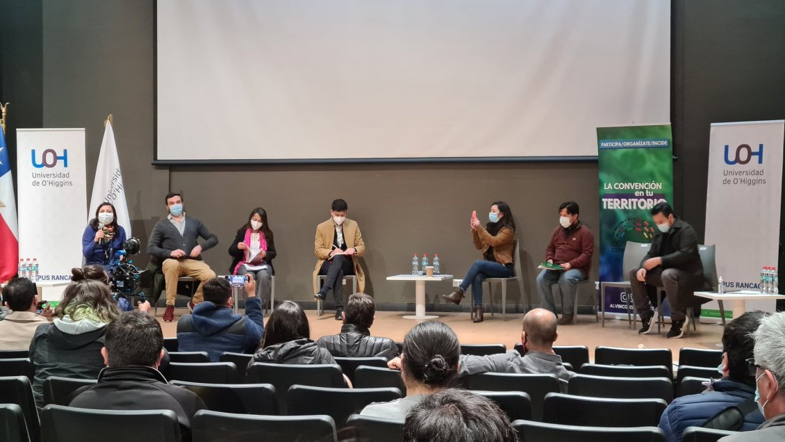 Constituyentes de O'Higgins realizaron cuenta pública ante comunidad local