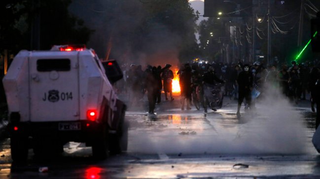 Nueva jornada de manifestaciones terminó con vandalismo en el Barrio Bellavista