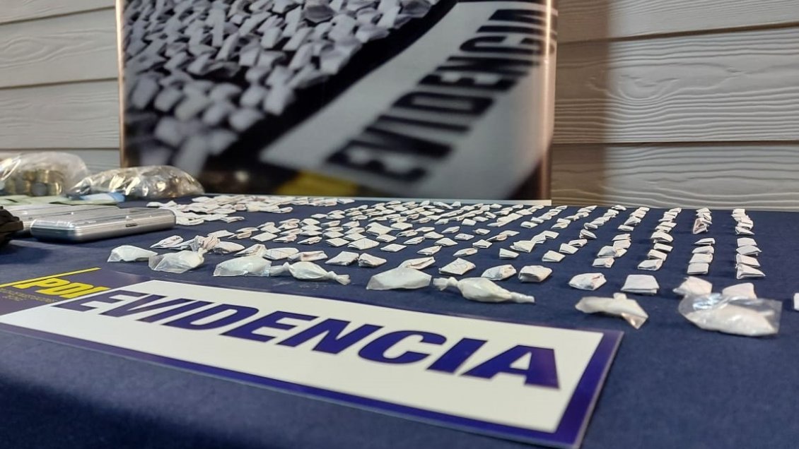 PDI detuvo a siete imputados con mil dosis de drogas en barrios sur ponientes de Chillán