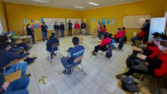 La totalidad de escuelas y colegios de Ñuble tiene clases presenciales