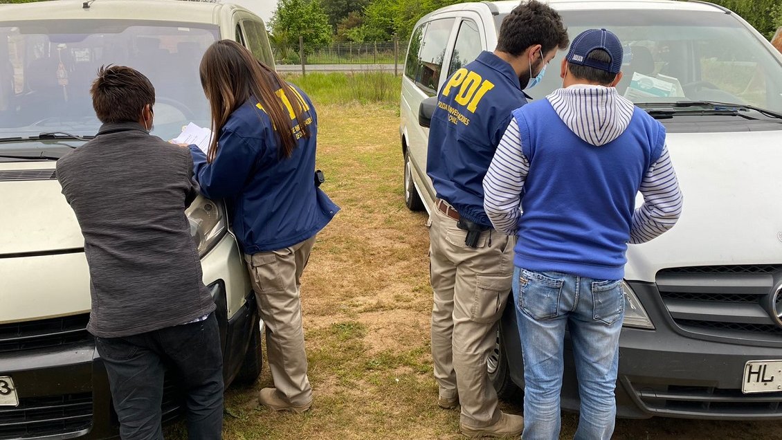 PDI sorprendió en Pelarco a 22 trabajadores extranjeros en situación irregular