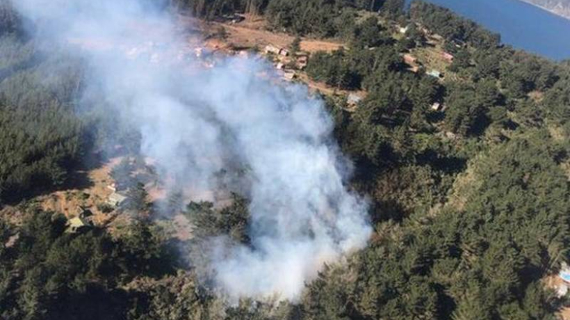 Conaf dio por controlado el incendio forestal que mantiene con alerta amarilla a Valparaíso