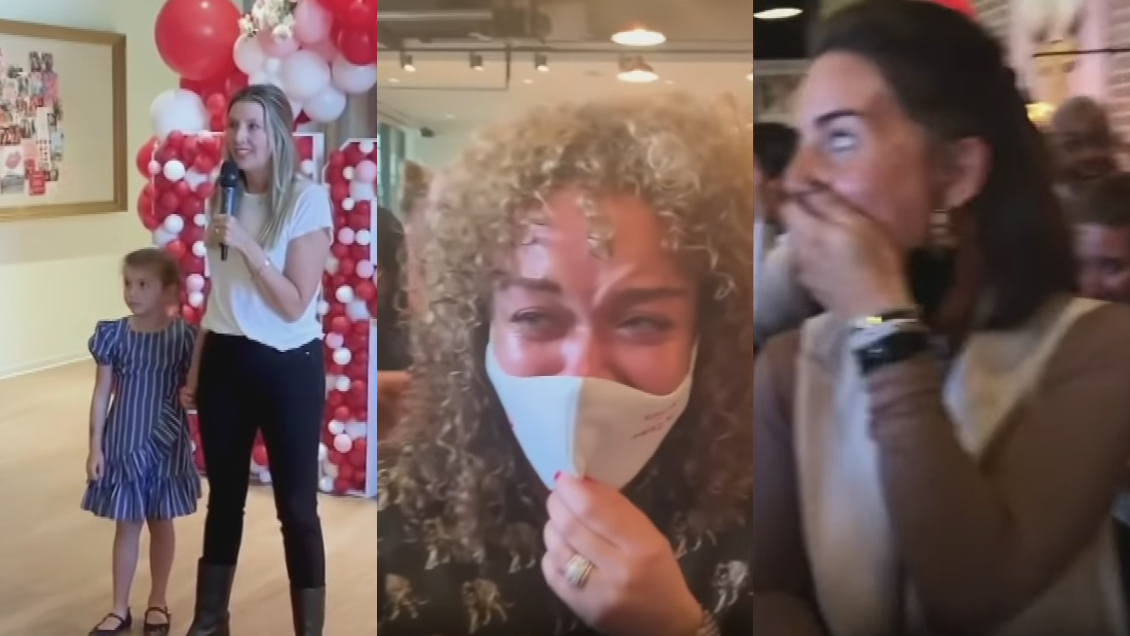 Jefa regaló 8 millones de pesos y dos pasajes de avión a cada uno de sus trabajadores