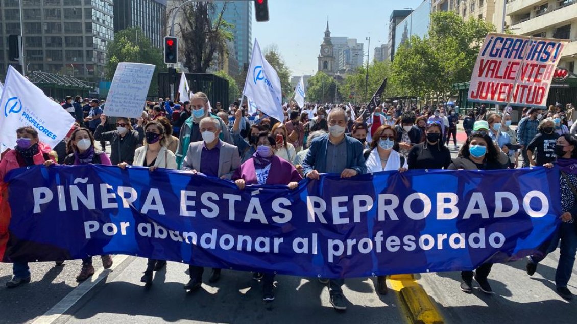 Cámara Baja rechazó veto presidencial que motivó paro de profesores