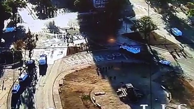 Al menos tres detenidos en una nueva jornada de protestas en Plaza Italia