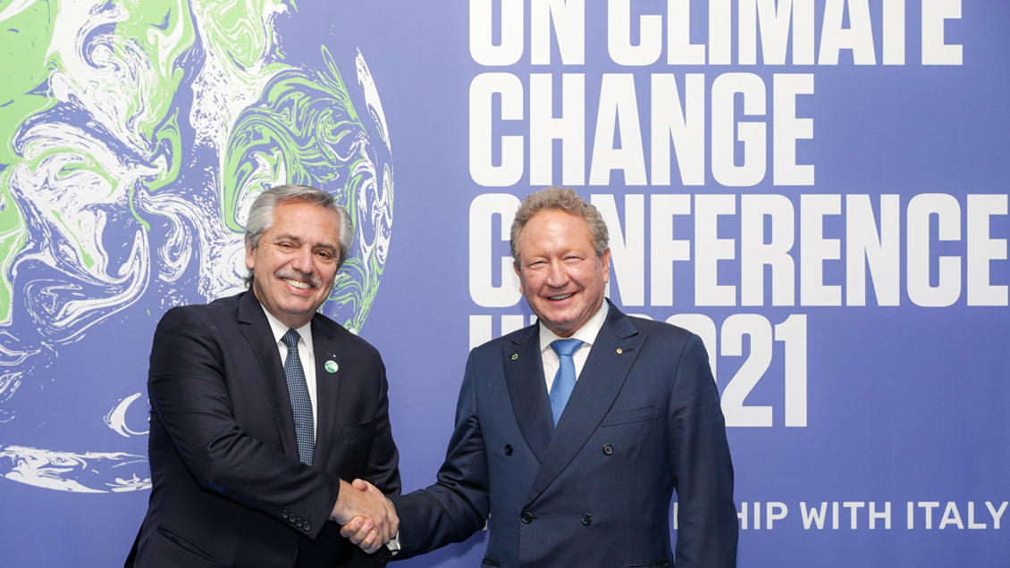 Argentina producirá hidrógeno verde con multimillonario proyecto de minera australiana