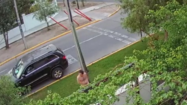 Denuncian a exhibicionista que acosa a mujeres en plena calle en Ñuñoa