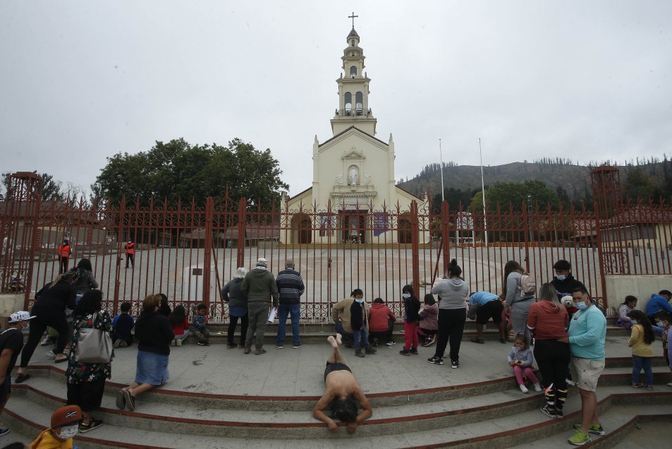 Por segundo año consecutivo, suspenden peregrinación a Lo Vásquez