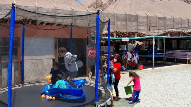 Familias migrantes ingresaron al centro de primer estadía en Antofagasta