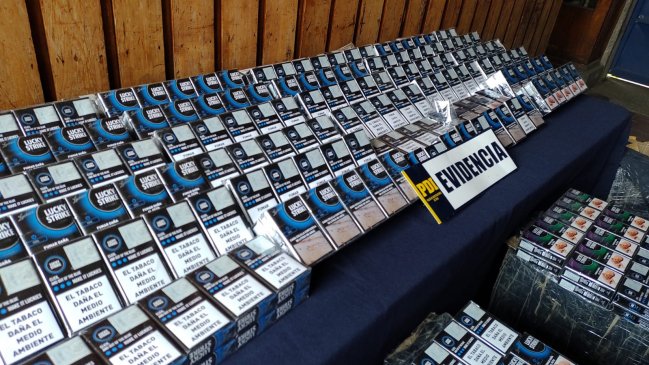PDI detuvo a hombre que traficaba cajas de cigarrillos a caballo desde Argentina