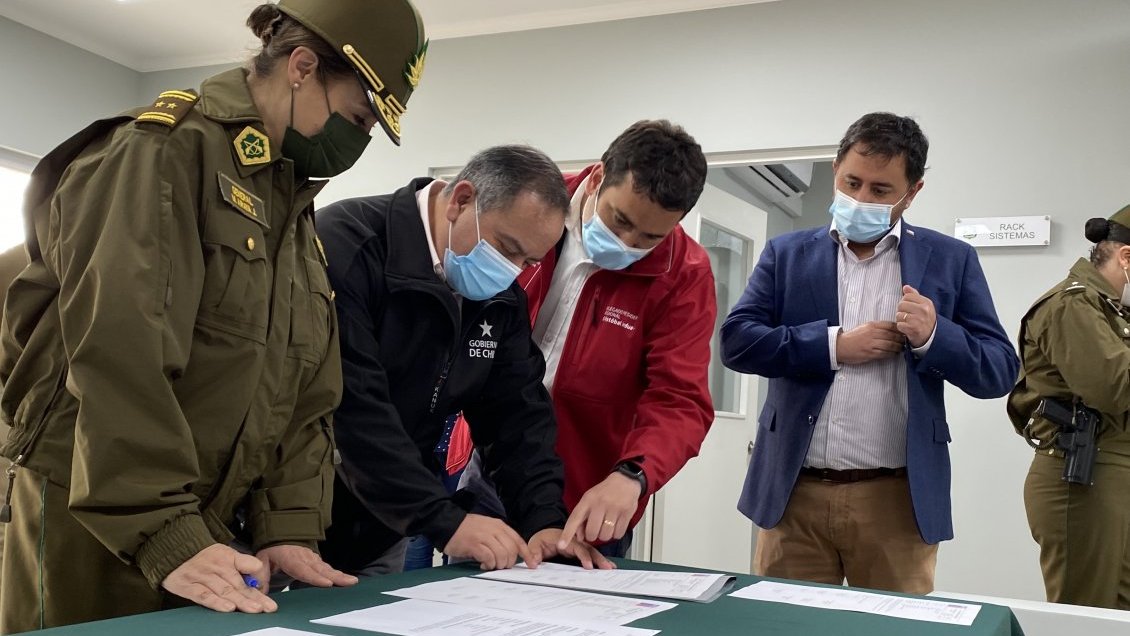 Carabineros recibió nueva Tenencia de Pinto: Primera unidad policial modernizada del Plan Ñuble