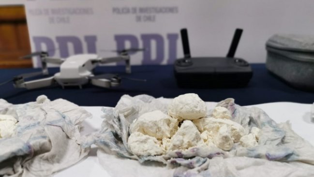 Detectives detienen a presunto microtráficante que usaba dron para evadir controles en Chillán Viejo
