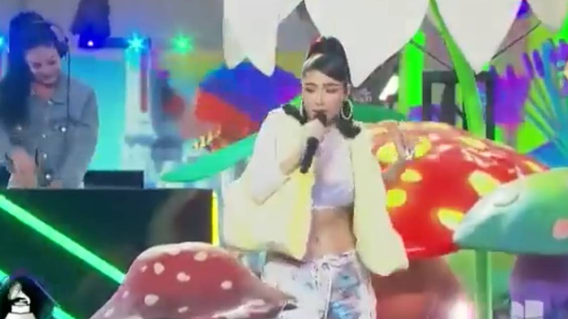 La presentación de Paloma Mami en la ceremonia de los Grammy Latinos