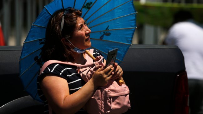 Altas temperaturas: Región Metropolitana tendrá una máxima de 32 grados este domingo