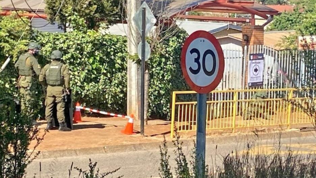 Supuesto artefacto explosivo en local de Coelemu era una botella con cables