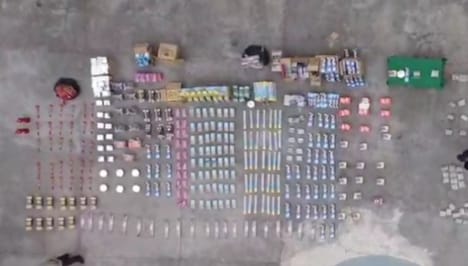 Carabineros decomisó cargamento de fuegos artificiales en María Elena