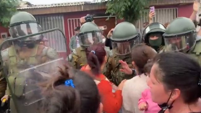 Actividad de Kast en Lo Espejo terminó con incidentes