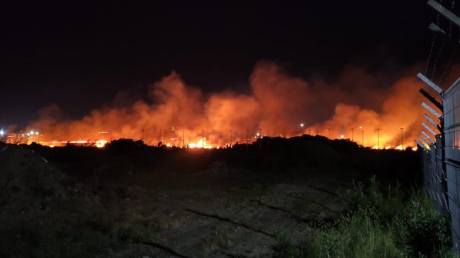 Encontraron vestigios de pirotecnia en lugar donde comenzó incendio del humedal Paicaví