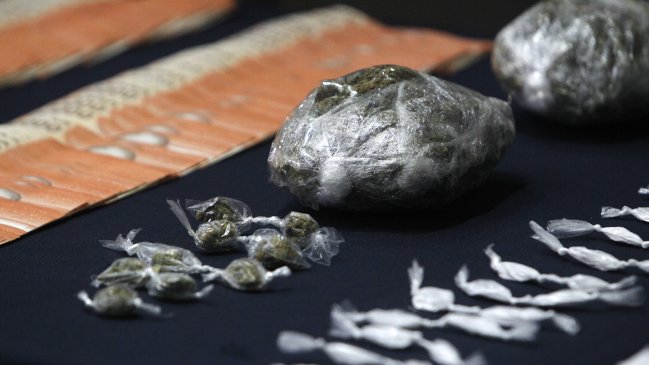 El Bosque: PDI detuvo a cuatro sujetos que transportaban 1.200 millones de pesos en droga