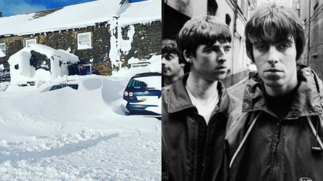Fueron a ver a un grupo tributo de Oasis y terminaron atrapados por tres días debido a una nevada