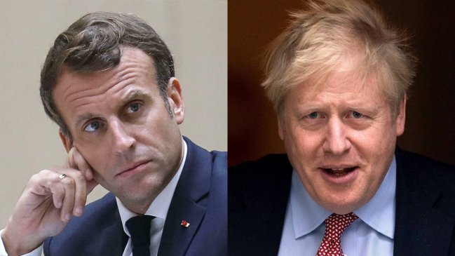 Macron despotricó contra Johnson: 