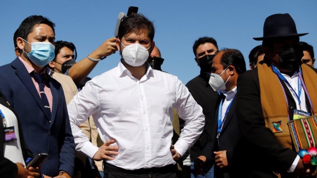 Boric reconoce que su mensaje de descentralización 