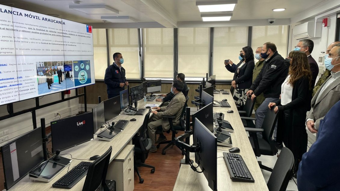 Subsecretaria de Prevención del Delito encabezó inauguración de central de monitoreo en Temuco